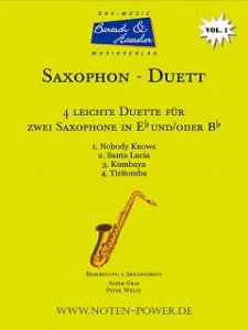 4 leichte Duette für Saxophon, Vol. 2