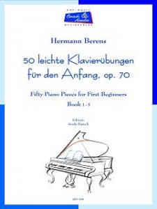 50 leichte Klavierübungen für den Anfang, op. 70