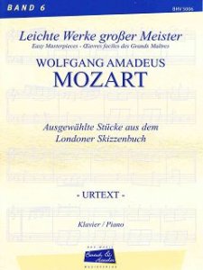 Mozart, Aus dem Londoner Skizzenbuch