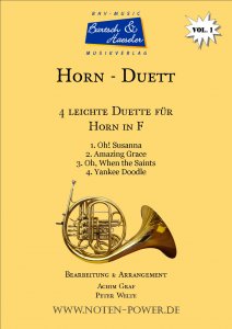 4 leichte Duette für F-Horn, Vol. 1