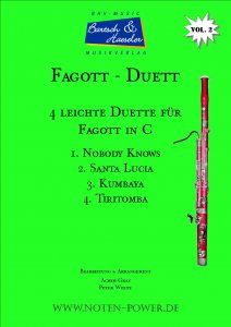 4 Easy Duets for Basson in C, Vol. 2
