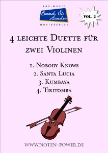 4 leichte Duette für zwei Violinen, Vol. 2