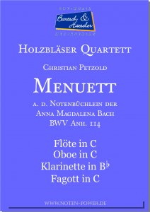 Menuett, BWV Anh. 114