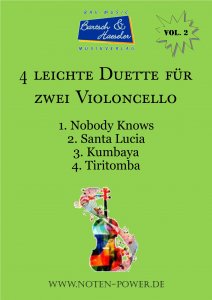 4 leichte Duette für zwei Violoncello, Vol. 2