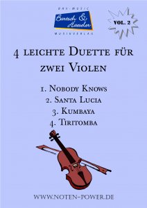4 leichte Duette für zwei Violen, Vol. 2