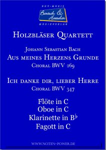 2 Bach Chorales BWV 269 and BWV 347
