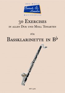 30 Exercises für Bassklarinette in Bb