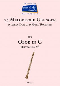 24 Melodic Studies for Hautbois (Oboe)