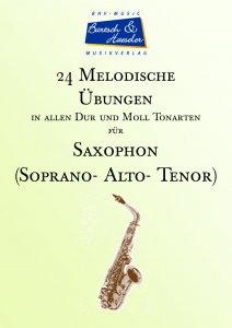 24 Melodische Übungen für Saxophon