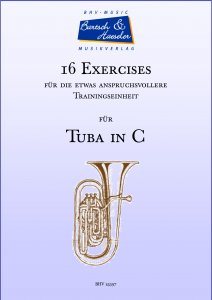 16 Exercises für Tuba in C