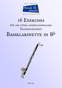 16 Exercises für Bassklarinette in Bb