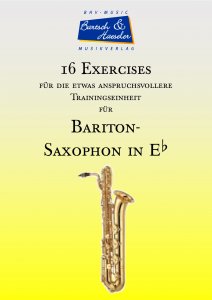 16 Exercises for Baritone Saxophon