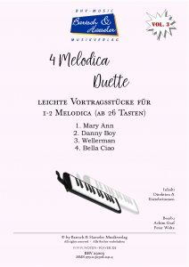 4 leichte Duette für Melodica, Vol. 3